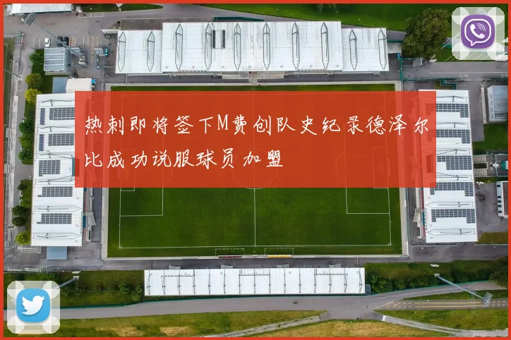 热刺即将签下M费创队史纪录德泽尔比成功说服球员加盟